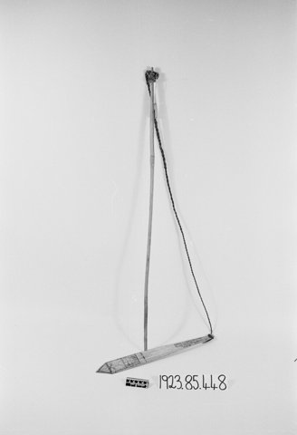 Sangtam blade, cord and stick, PRM 1923.85.448.