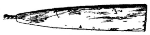A Bokko wonatona, 30 cm, wood, drawn for Frobenius's 1913 volume.