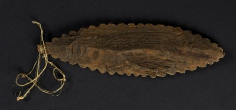 a west Hudson Bay wooden blade.
