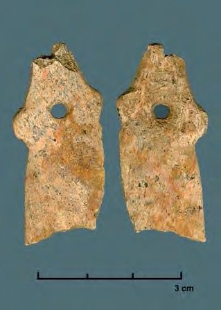 Bolinkoba bone bramadera fragment (Abadiño, Bizkaia), recovered 2010.