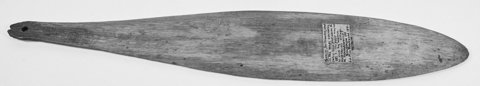 A Kurtachi blade from Bougainville.