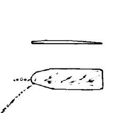 Measured drawing of the Guaraŝug’wä ivirapähĩm̃’ne, Riester fig. 98.
