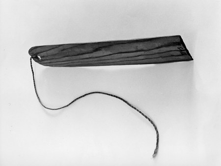 Representative—not this record’s object: Nivala suhistuspuu herding bull-roarer (K7145:6), shown as a regional stand-in; no image of this...