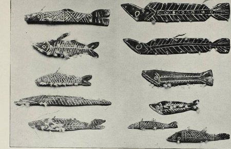 Representative—not this record’s object: Koch-Grünberg’s painted Kobeua fish bullroarer from the same Cuduyarí country; the shaman’s stone...