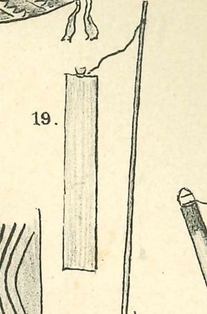 Schmeltz's own engraving of the Leiden toy.