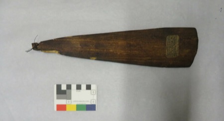 Konyak Naga bull-roarer ‘Ma’, Pitt Rivers Museum (acc. 1953.10.64).