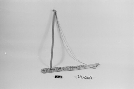 Thadou (Kuki) bull-roarer, Pitt Rivers Museum (acc. 1928.69.683).