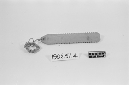 The corded, saw-edged member of the St Ives pair, Pitt Rivers Museum 1902.51.4.